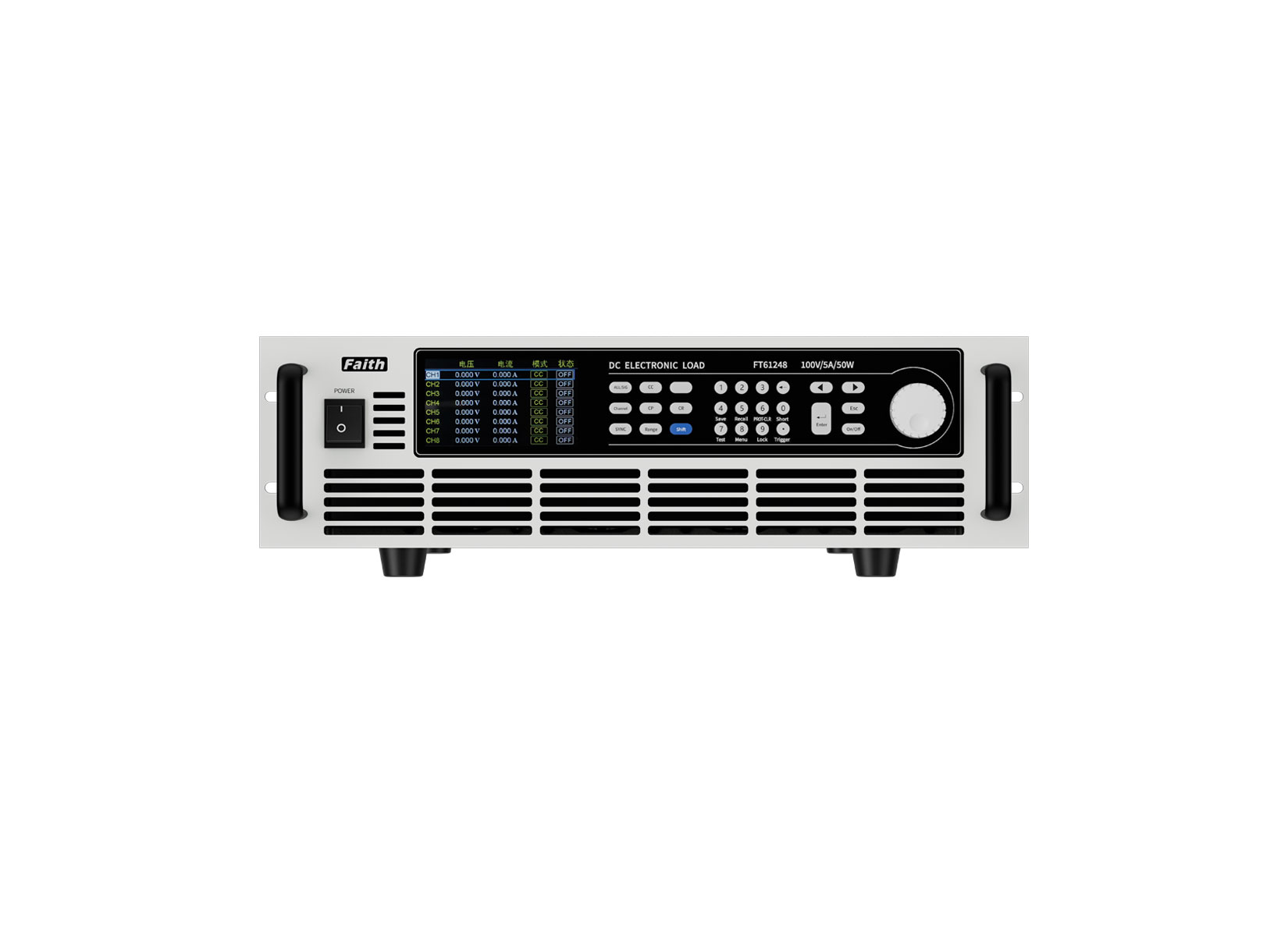 FT6100系列多通道电子负载阵列(500V/48CH) 图2