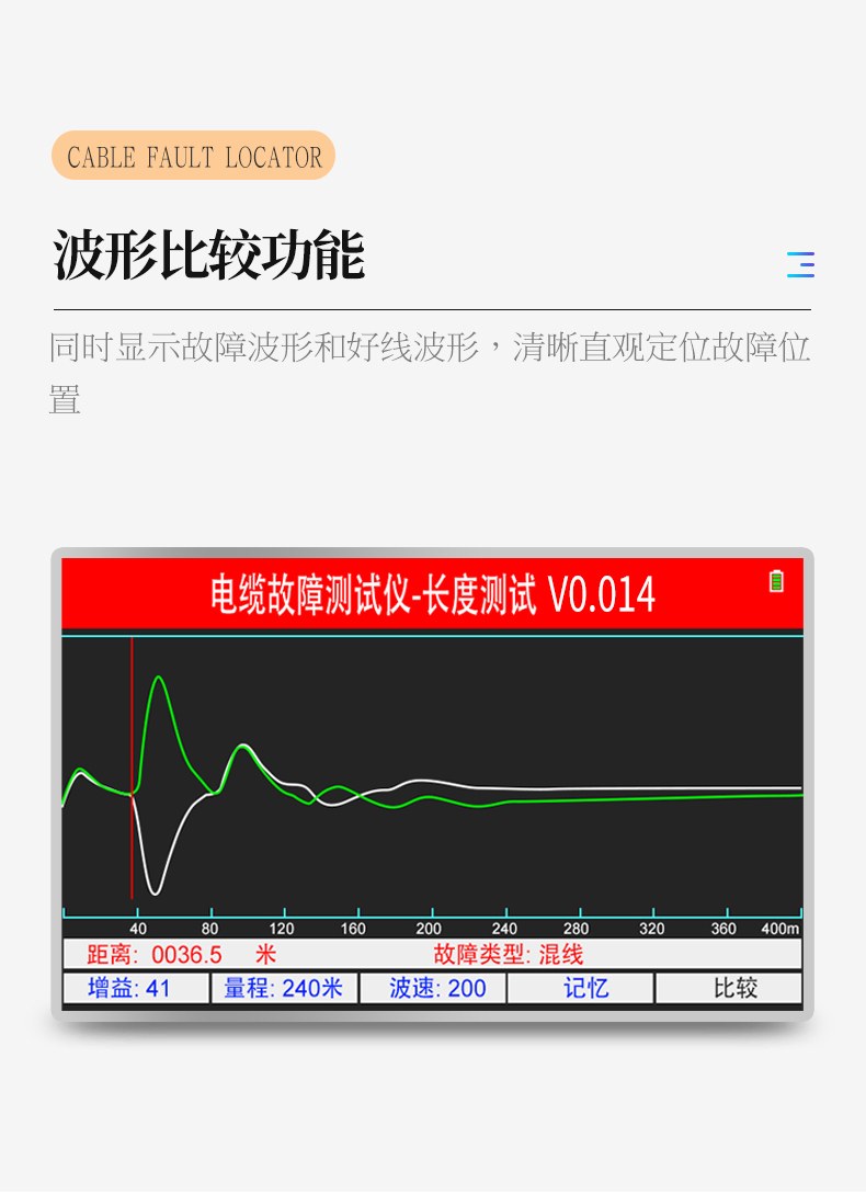 电缆故障测定仪