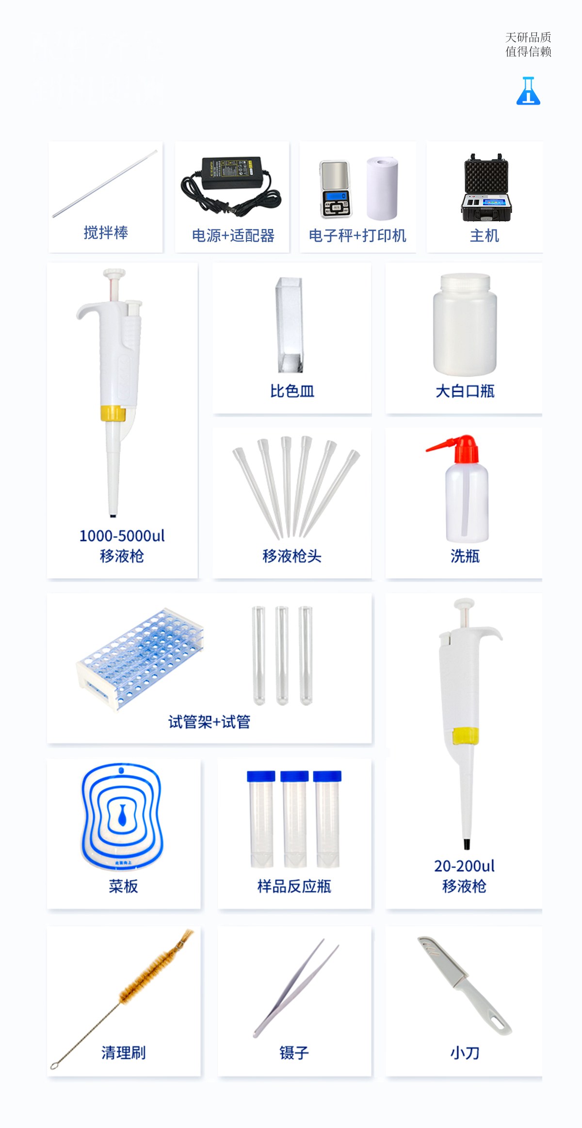 6通道便携式农残检测仪