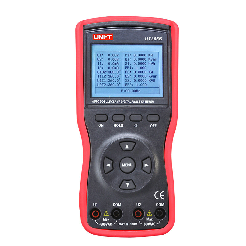 UT265B智能双钳数字相位伏安表
