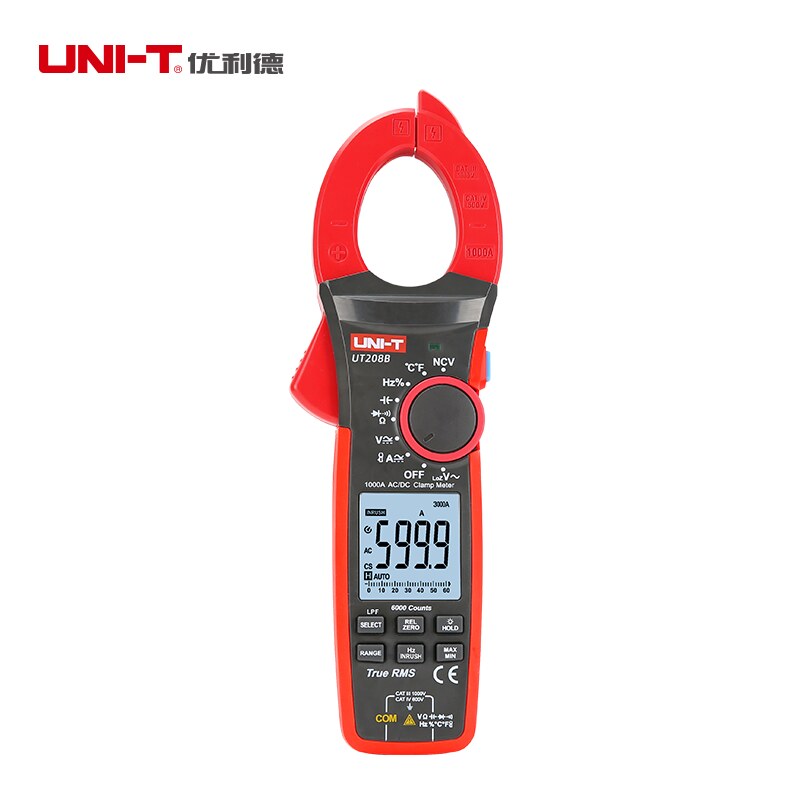 UT208B数字钳形表