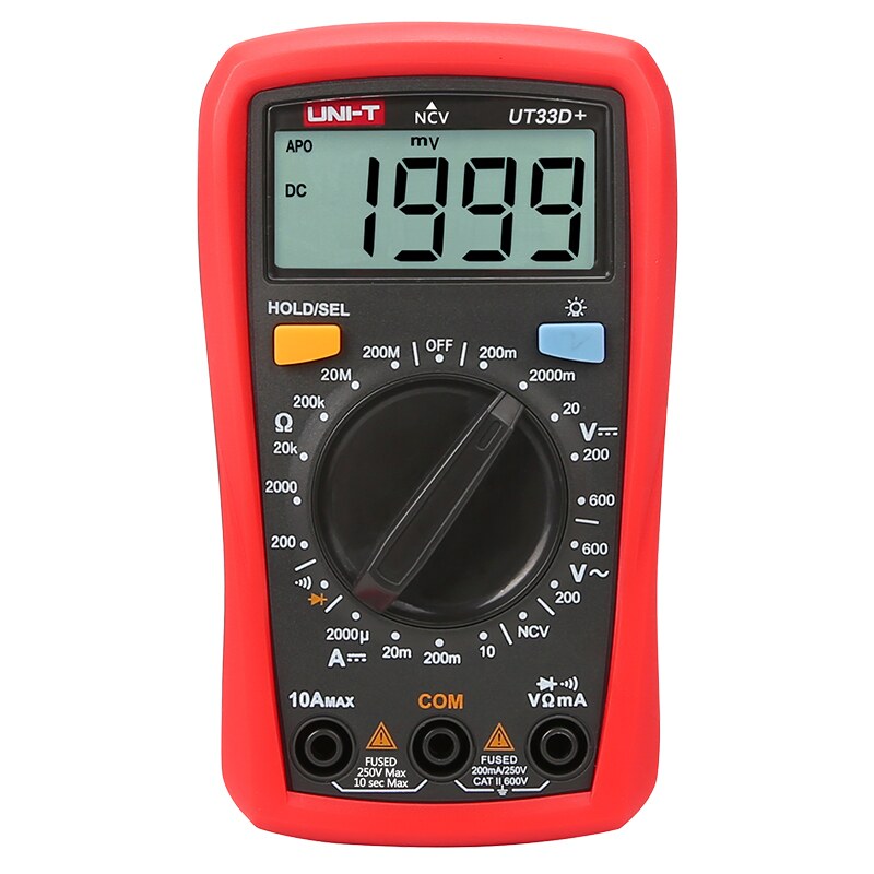 UT33D+数字万用表