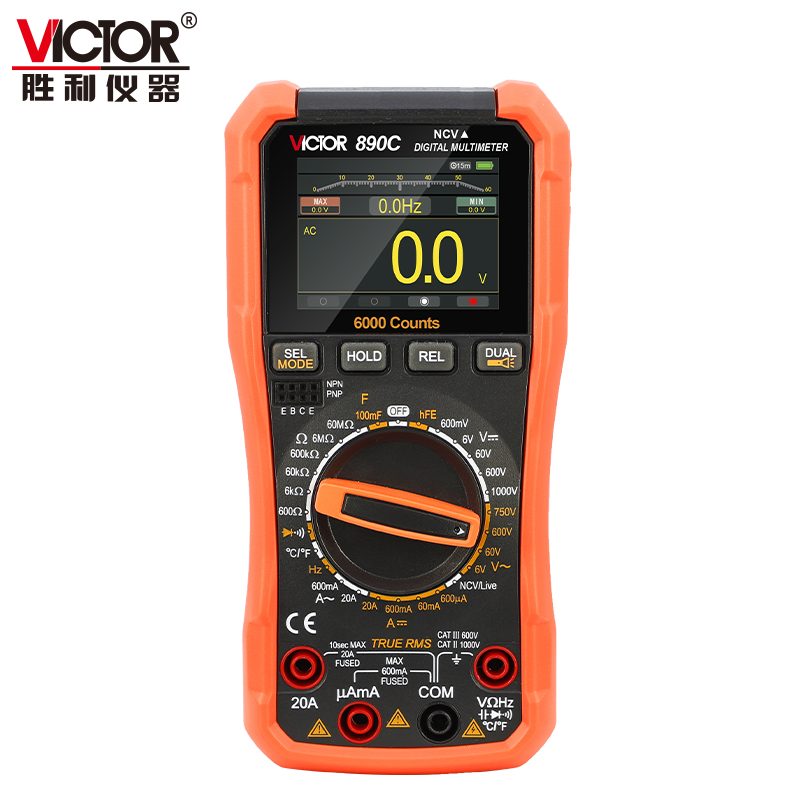 VICTOR 890C/890D+ 数字多用表