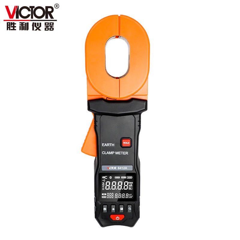 VICTOR 6410+/6412A钳形接地电阻测试仪 图2