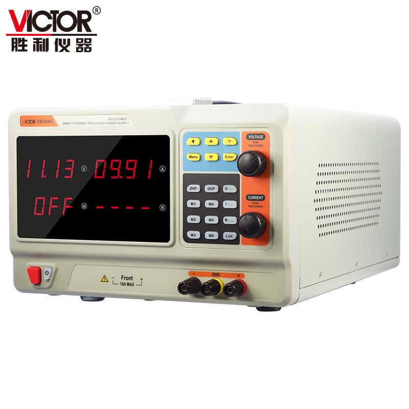 VICTOR 31560AC/ 33030AC/36020AC/31005AC/32005AC 开关型高精度台式可编程直流稳压电源 图2
