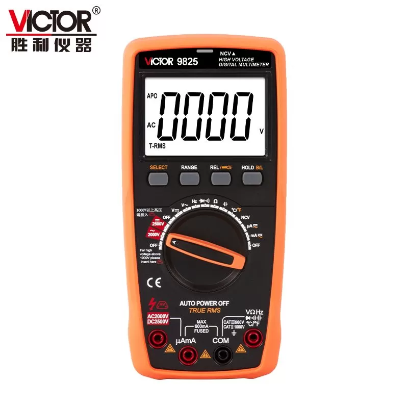 VICTOR 9825 2500V数字万用表