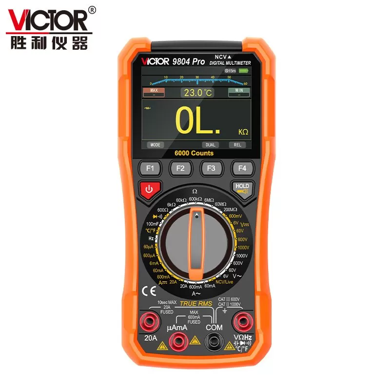 VICTOR 9801 Pro/9804 Pro 数字万用表