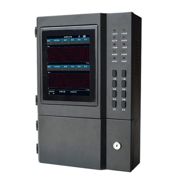 中安探测S8500分线型气体报警控制器_8寸触摸屏_32路4-20mA