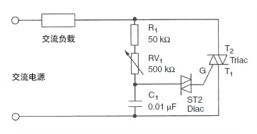 如何使用双向可控硅控制交流 (AC) 负载的电流?