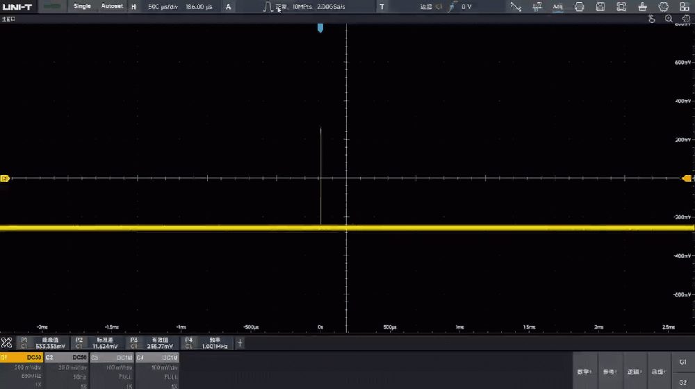 波形捕获率高达2,000,000wfms/s
