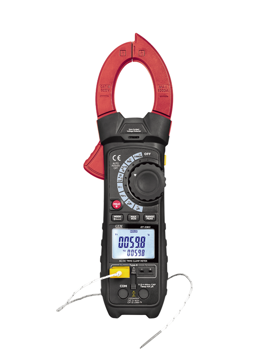 DT-3383系列工业防护型真有效值数字钳形表